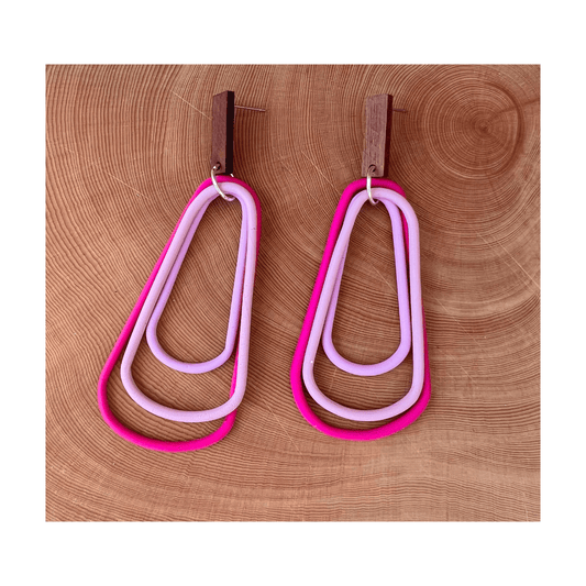 Pink Flow Dangle