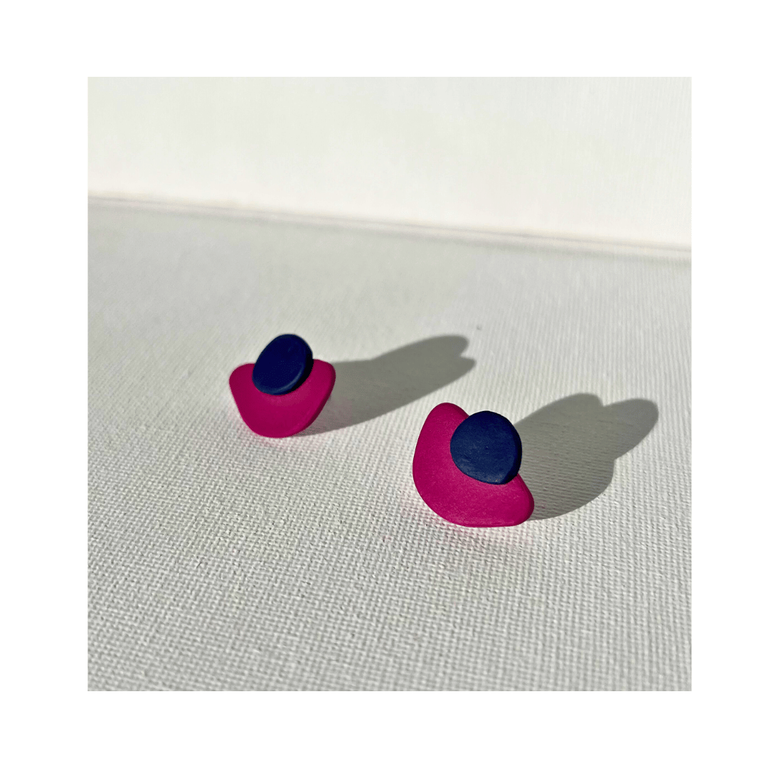 Organic Pebble Studs