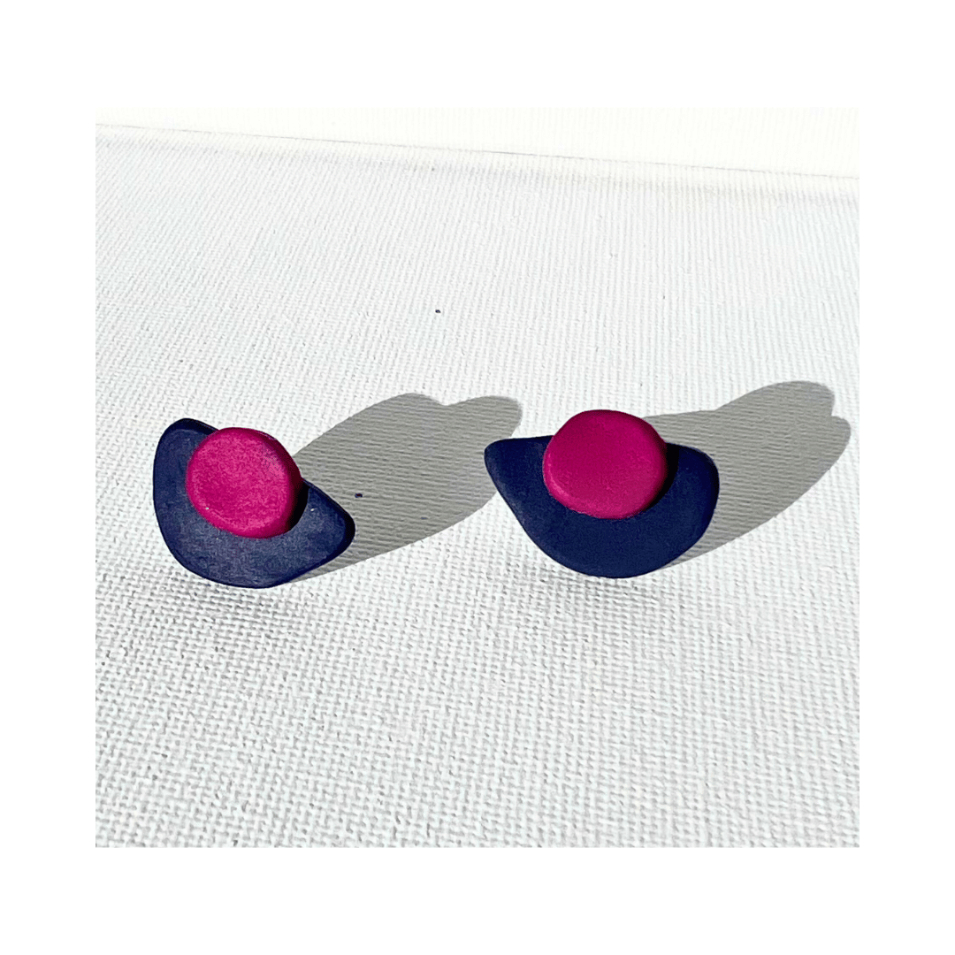 Organic Pebble Studs