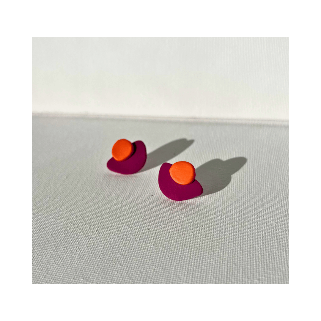 Organic Pebble Studs