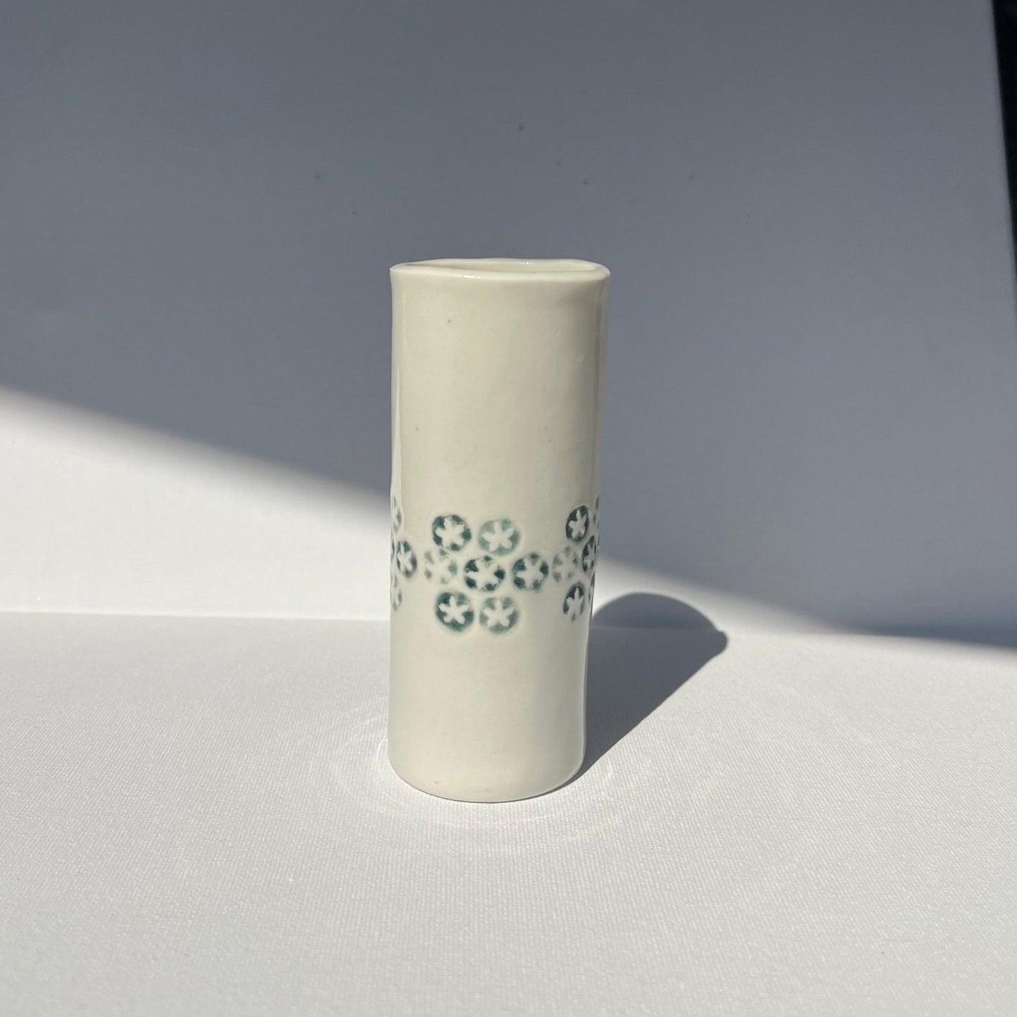 Porcelain gumnut vase