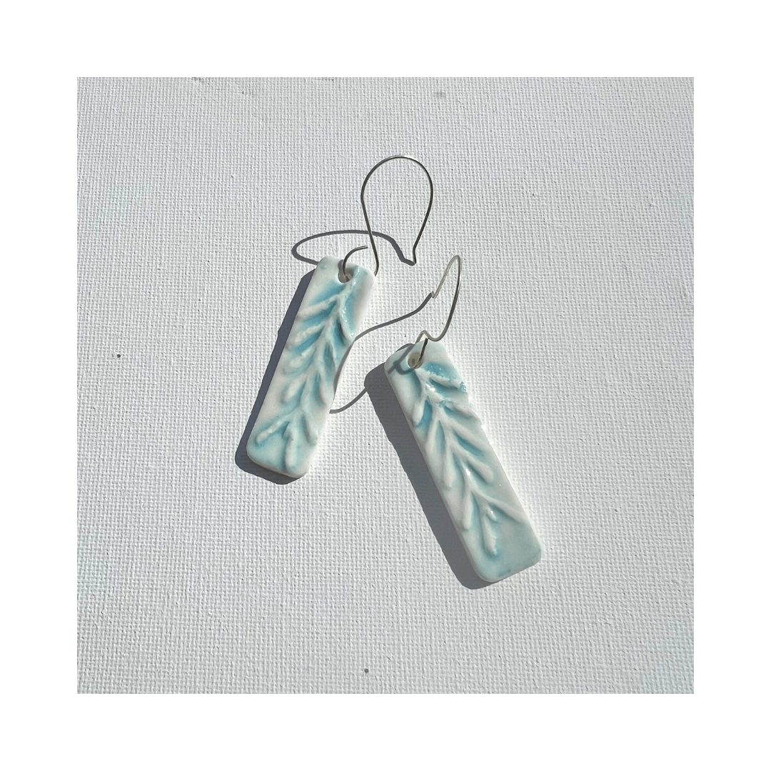 Porcelain Sealeaf Dangles