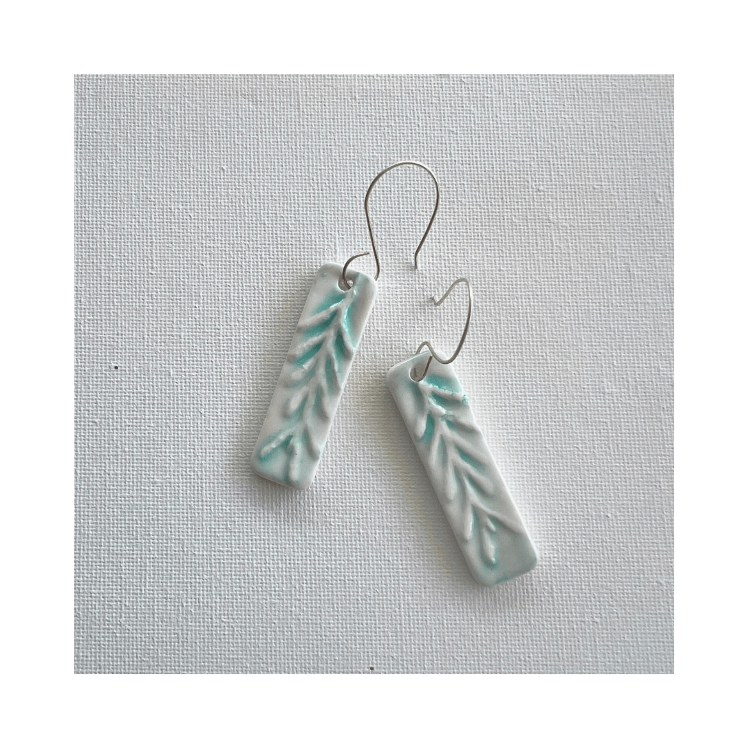 Porcelain Sealeaf Dangles