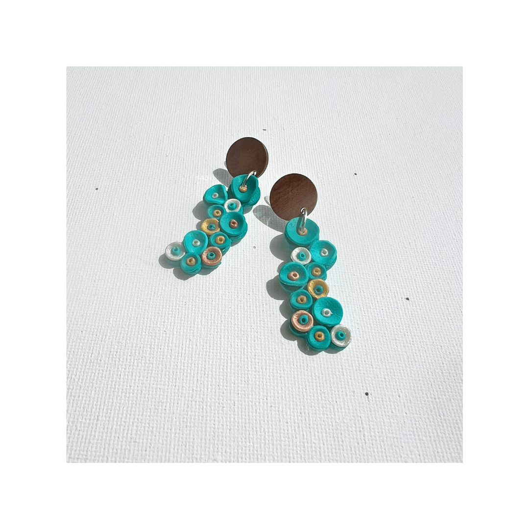 Coral Earrings